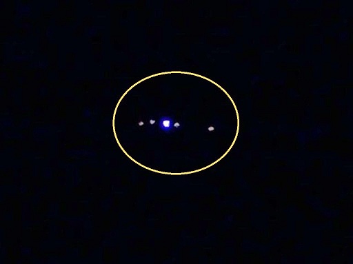 Una foto scattata al misterioso oggetto volante nei cieli del Missouri