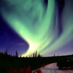 Lo spettacolo dell'aurora boreale