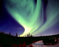 Lo spettacolo dell'aurora boreale