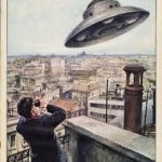 UNA COPERTINA DELL'EPOCA SU UN AVVISTAMENTO UFO