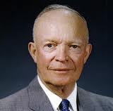 Dwight David "Ike" Eisenhower ,dal 1953 al 1961 34° Presidente degli Stati Uniti d'America