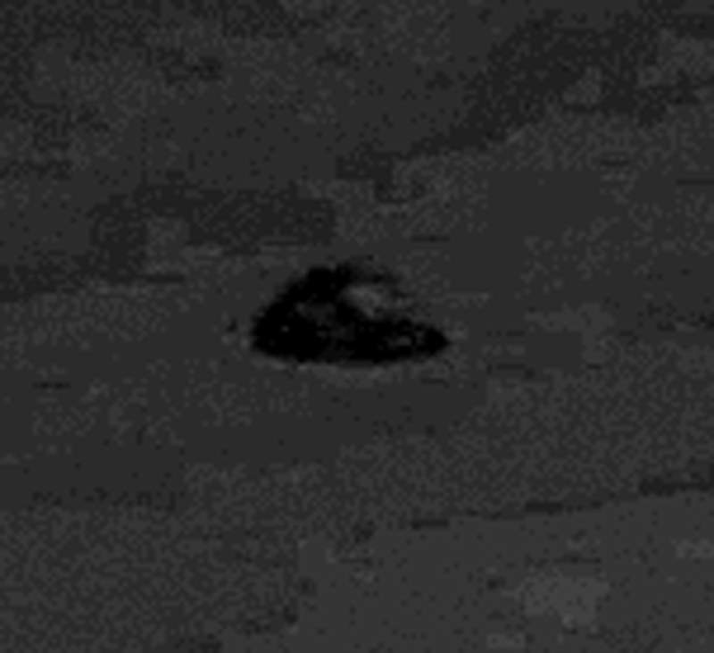 UN DETTAGLIO DEL PRESUNTO UFO "A CUPOLA"