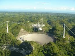 L'OSSERVATORIO DI ARECIBO, A PORTORICO