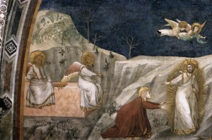 GESÙ APPARE A MARIA DI MAGDALA (GIOTTO, XIV SECOLO)
