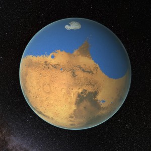 UNA VOLTA MARTE ERA COPERTO DA UN ENORME OCEANO