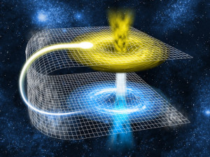 LA RAPPRESENTAZIONE GRAFICA DI UN WORMHOLE