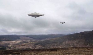 LA RICOSTRUZIONE GRAFICA DELL'UFO DI CALVINE