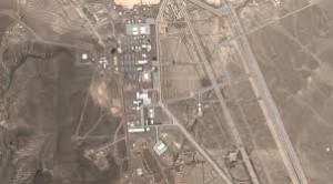 L'AREA 51 VISTA DAL SATELLITE