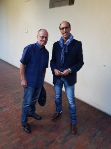 MAURO BIGLINO INSIEME A PIETRO BUFFA