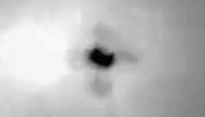 UN INGRANDIMENTO DELL'UFO CILENO