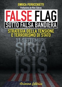 LA COPERTINA DEL LIBRO "FALSE FLAG- SOTTO FALSA BANDIERA"