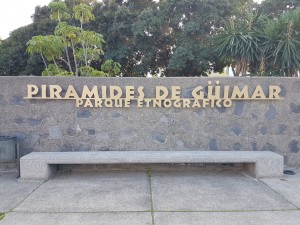 L'INGRESSO DEL PARCO ETNOGRAFICO DI GÜIMAR