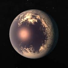 TRAPPIST-1F SEMBRA UN MONDO ACQUATICO