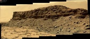 UNA DELLE FOTO COMPOSTE DA TANTI DIVERSI SCATTI DI CURIOSITY