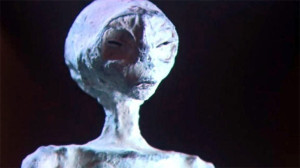 UNA DELLE PICCOLE MUMMIE DI ASPETTO SIMILE AI RETTILI