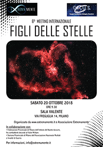 LA LOCANDINA DELLA 6° EDIZIONE DI "FIGLI DELLE STELLE" 