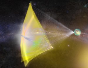 UNA VELA SOLARE, UNA TECNOLOGIA NUOV PER I NOSTRI SCIENZIATI