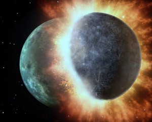 UN IMPATTO PLANETARIO COLOSSALE AVREBBE MODIFICATO LA DENSITÀ DI KEPLER-107C