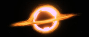 IL MOSTRUOSO BUCO NERO IMMAGINATO NEL FILM INTERSTELLAR