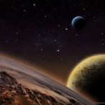 Alien Planet fantasy space scene
