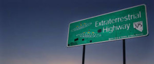 NEL DESERTO DEL NEVADA ANCHE LE AUTOSTRADE SONO EXTRATERRESTRI...