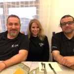 IL GRIPPO COMPAGNIA DI RICERCA: DA SINISTRA, MARINO FANTUZZI, NADIA FABBRI E MAURIZIO BERTINI