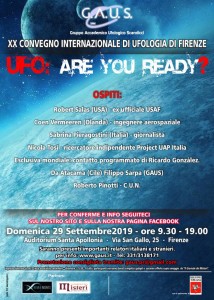 LA LOCANDINA DEL CONVEGNO DEL GAUS IL 29 SETTEMBRE
