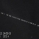 STRENI PUNTINI LUMINOSI IN CIELO... I SATELLITI DI ELON MUSK