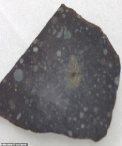 LA ROCCIA SPAZIALE ESAMINATA IN QUESTO STUDIO