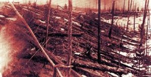 UN'ALTRA IMMAGINE D'EPOCA DELL'EVENTO DI TUNGUSKA