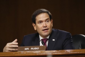 IL SENATORE DELLA FLORIDA MARCO RUBIO,
