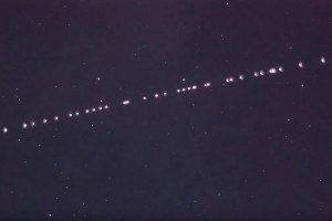 UFO? NO, SATELLITI STARLINK