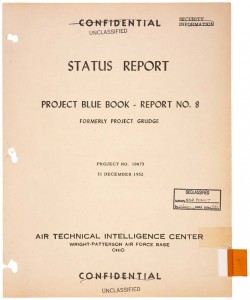 UNO DEI FASCICOLI DEL PROJCET BLUE BOOK