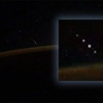 UN INGRANDIMENTO DELLE LUCI ALLINEATE VISTE DA IVAN VAGNER