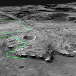IL TRAGITTO CHE DOVREBBE COMPIERE IL ROBOT DELLA NASA