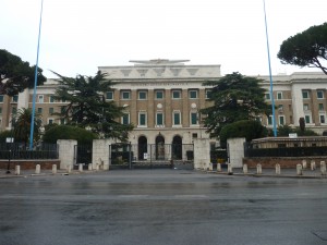 LA SEDE DELLO STATO MAGGIORE DELL'AERONAUTICA ITALIANA