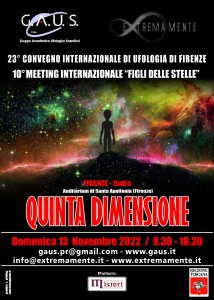 LA LOCANDINA DEL MEETING DEL 13 NOVEMBRE 2022