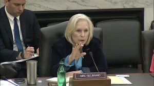 LA PRESIDENTE DELLA SOTTOCOMMISSIONE, KIRSTEN GILLIBRAND