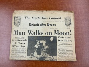 UN GIORNALE AMERICANO DEL 21 LUGLIO 1969