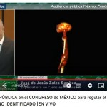 IL DOTTOR BENITEZ DURANTE IL SUO INTERVENTO